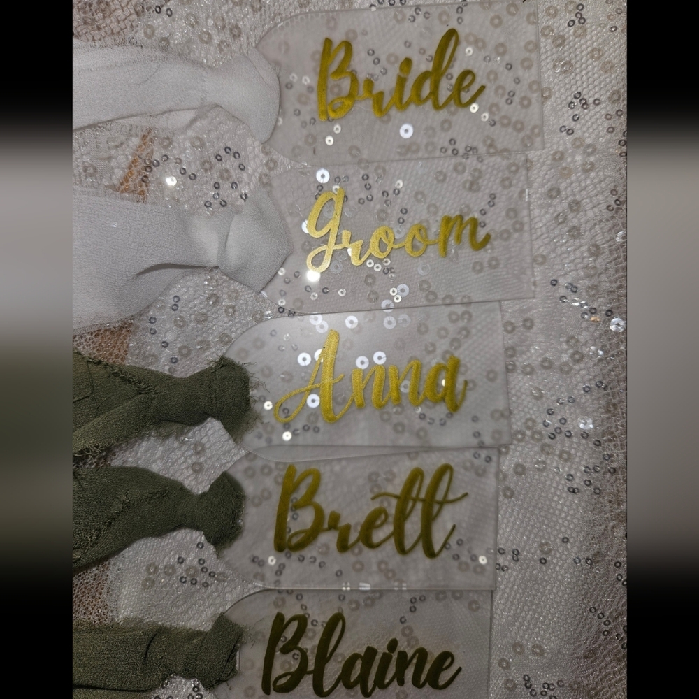 ✨ Custom Handwritten Acrylic Place Cards ✨ - Picture 2 of 5